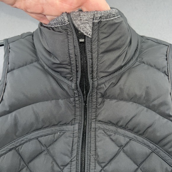 Lululemon Vest Women's Small Fluff Off Down Black Full Zip - Picture 3 of 8